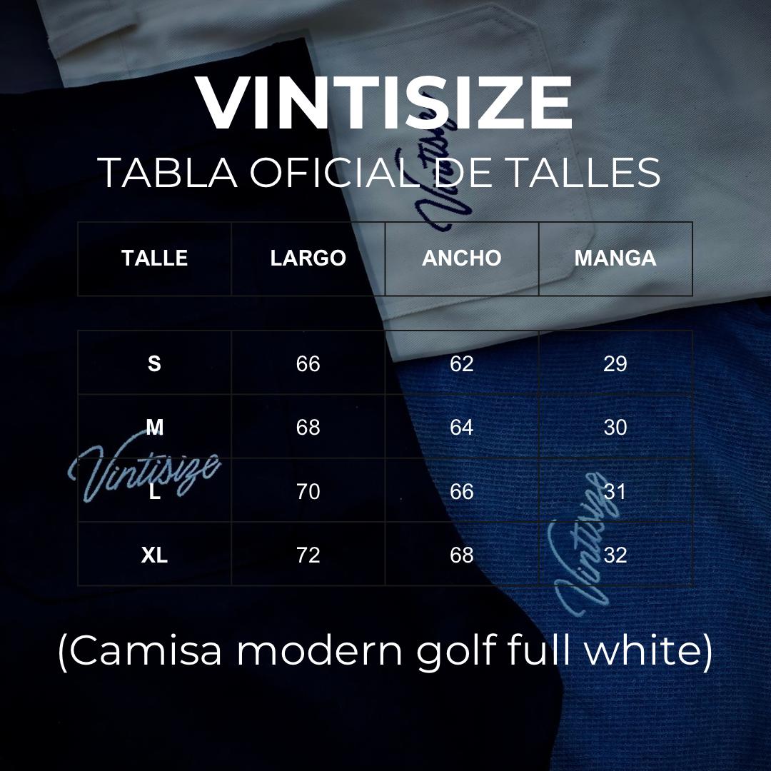 Camisa Modern Golf (Full White)