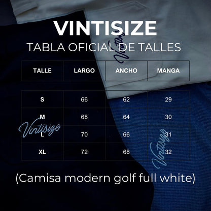 Camisa Modern Golf (Full White)