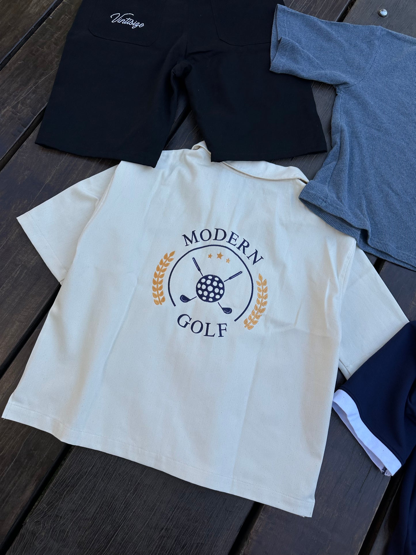 Camisa Modern Golf (Full White)