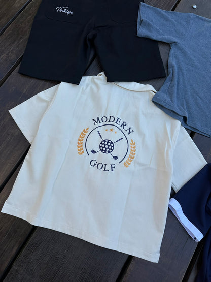 Camisa Modern Golf (Full White)